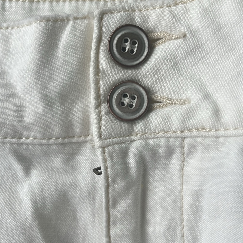 NWT Pilcro The Wanderer Low-Rise Shorts Beige - Picture 4 of 16